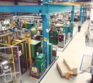 sound system installation to factory manufacturing facility