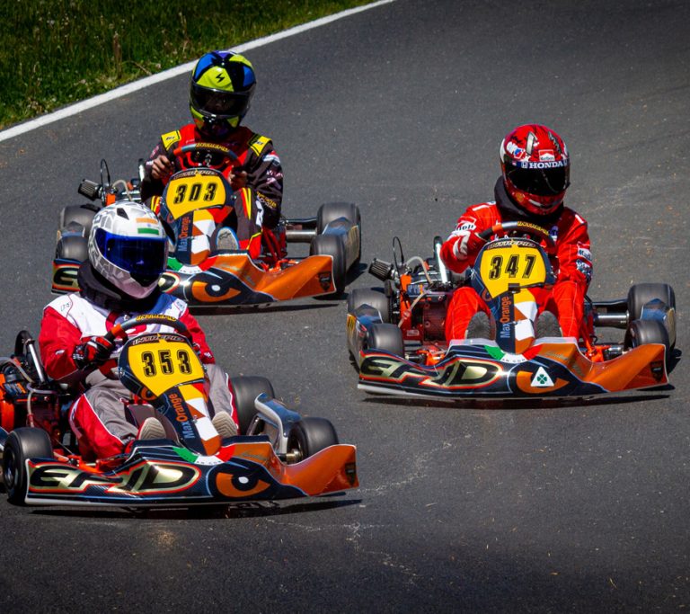 karting audio system installation - HKRC