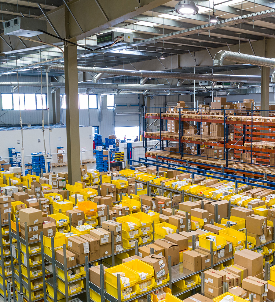 warehouse audio system